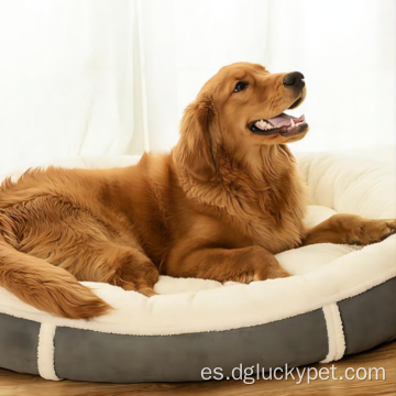 Cama de felpa y cama para perros lavable